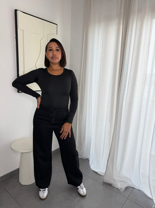 Body manche longue noir
